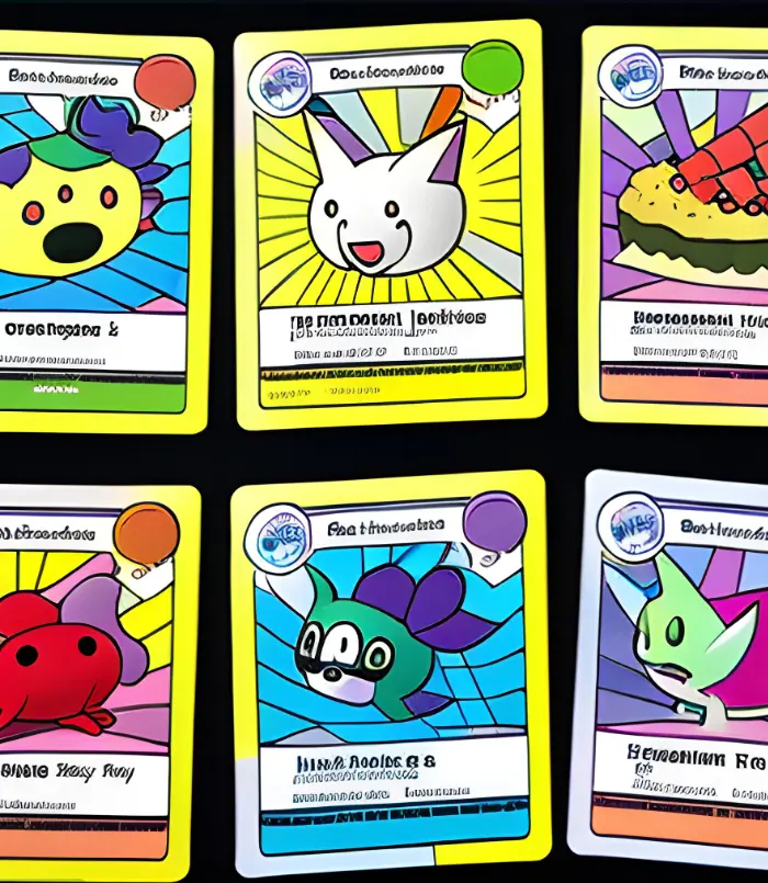 Pukimon Trading Cart Set